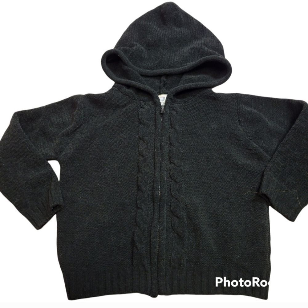 Faded Glory black sweater 3T